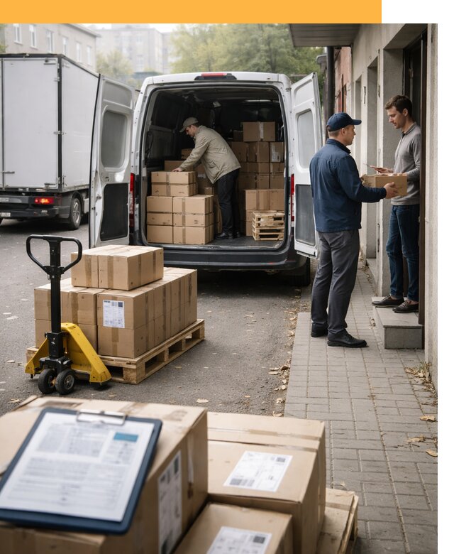 Доставка грузов от двери до двери с таможней от 45806 руб.