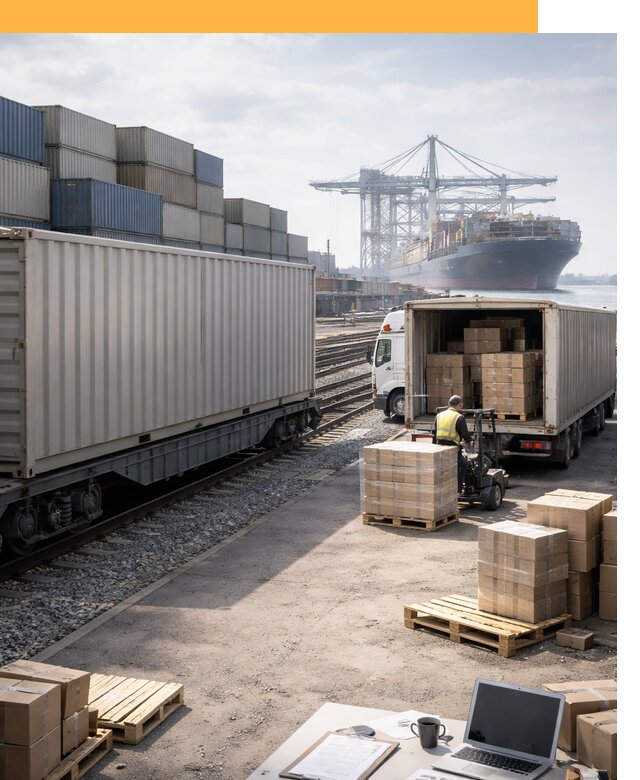 Мультимодальные перевозки грузов по миру от 45806 руб