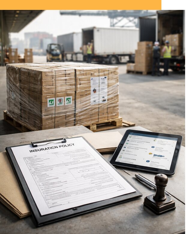 Страхование международных грузов от 3563 руб, полная защита