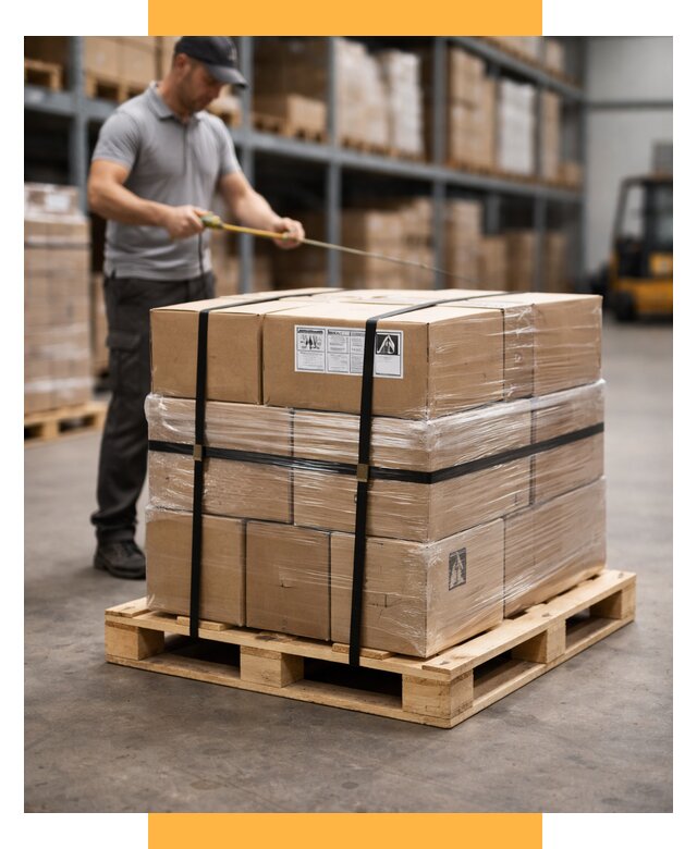 Упаковка и паллетирование грузов от 3563 р. | СетСервис-Влс