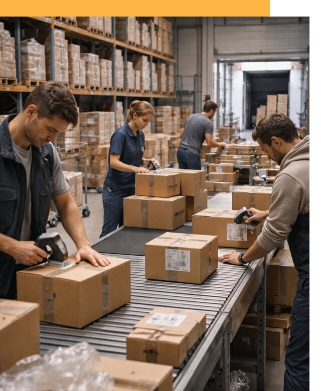 Доставка товаров для маркетплейсов от двери до склада от 7634