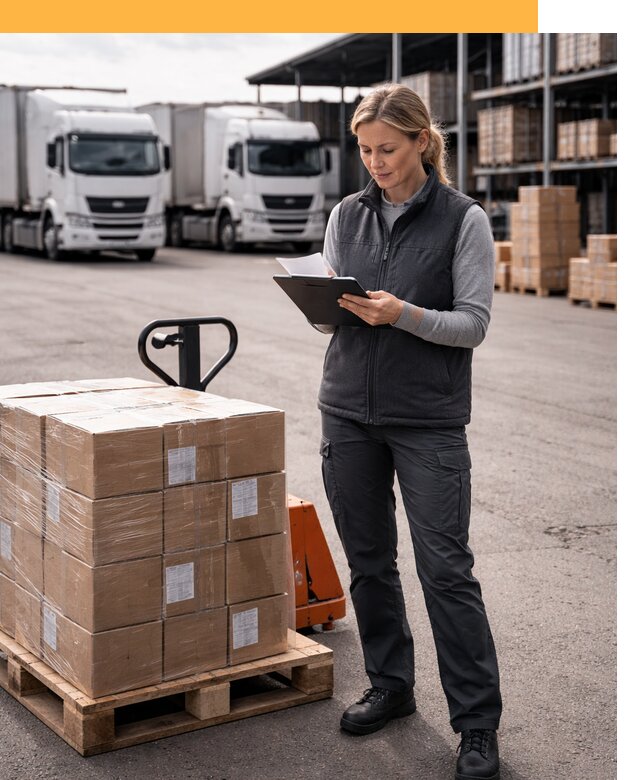 Доставка грузов из Европы к дверям клиента от 12215 руб