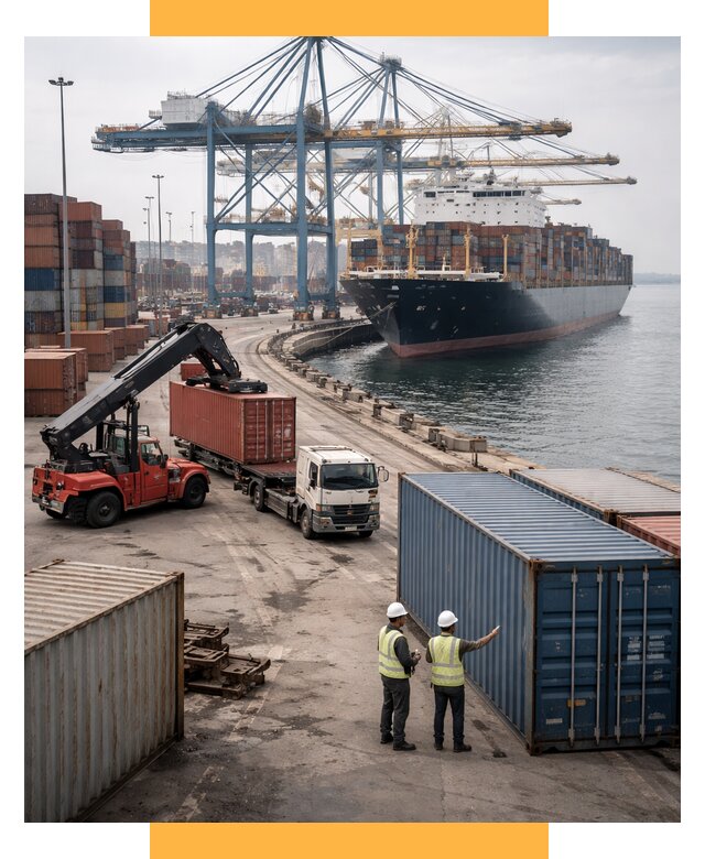 Морские перевозки из Европы от 61074 р. за контейнер | СетСервис-Влс