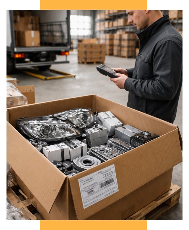 Доставка автозапчастей из Европы под ключ от 12724 р. | СетСервис-Влс