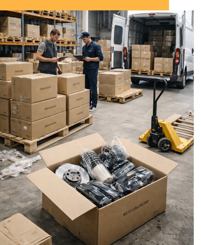 Доставка автозапчастей из Европы от 12724 руб быстро и надёжно