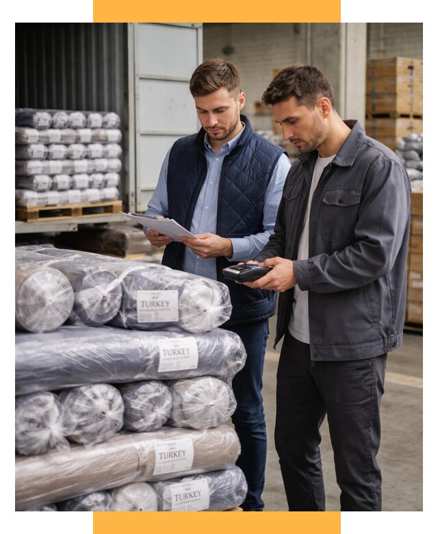 Доставка текстиля из Турции от 45806 р. под ключ, СетСервис-Влс