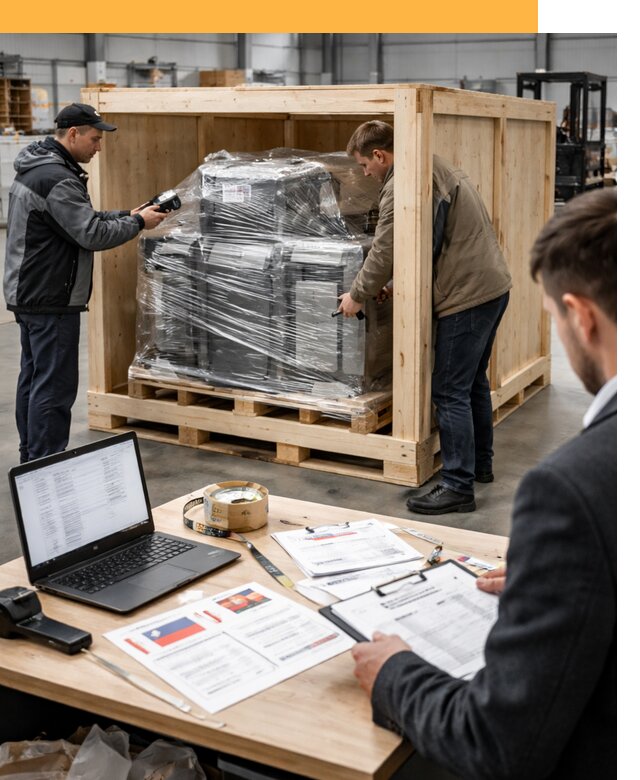 Доставка промышленного оборудования из США от 66164 руб