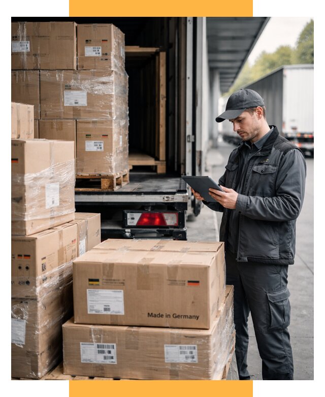 Доставка грузов из Германии от 45806 р. быстро - СетСервис-Влс