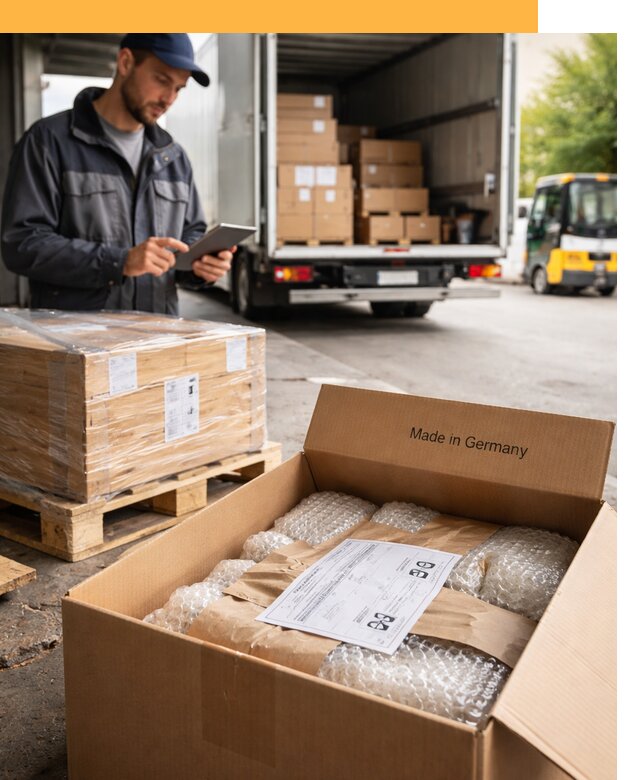 Доставка грузов из Германии от 45806 руб с таможенным оформлением