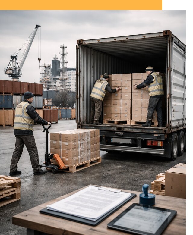 Доставка грузов из Латвии от 25448 руб, морская, авто, авиа