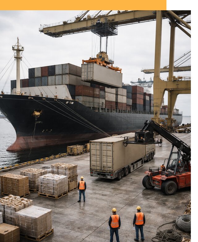 Морские перевозки из Индии: доставка FCL/LCL, таможня от 122148