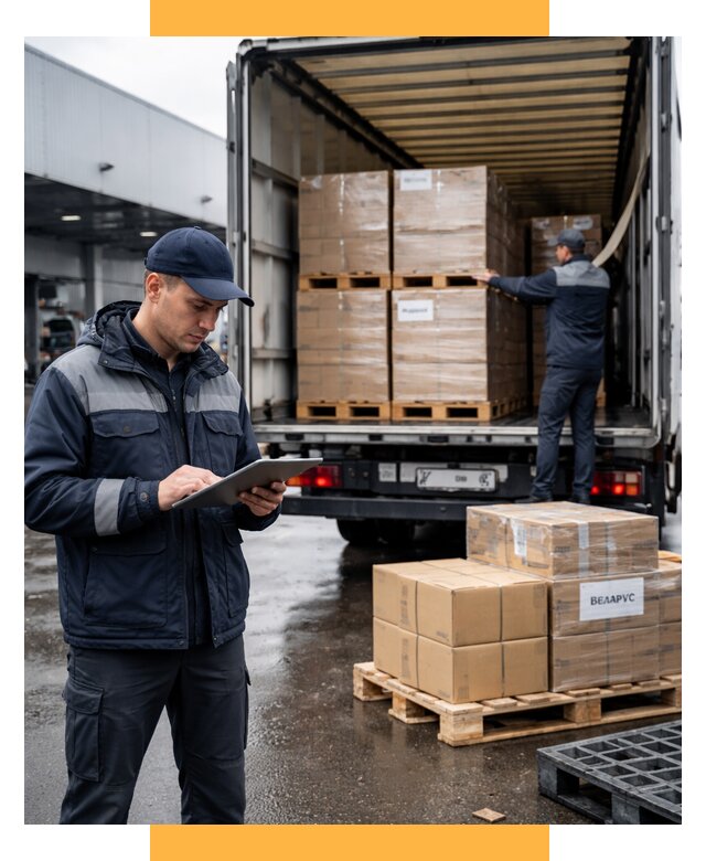 Доставка грузов из Беларуси от 15269 р. логистика СетСервис-Влс