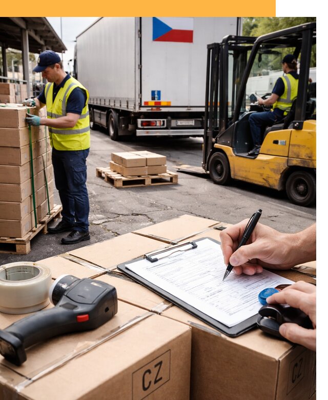 Доставка грузов в Чехию от 35627 руб, международные перевозки