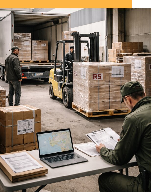 Доставка грузов в Сербию от 45806 руб, международные перевозки