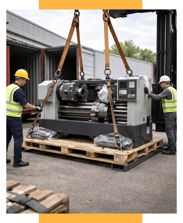 Перевозка станков и таможня от 61074 р. | СетСервис-Влс логистика