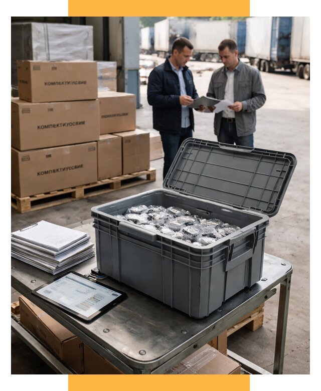 Перевозка комплектующих из Китая от 6616 р. | СетСервис-Влс