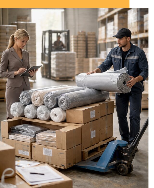 Перевозка текстиля по миру от 15269 руб. с таможней и страхованием