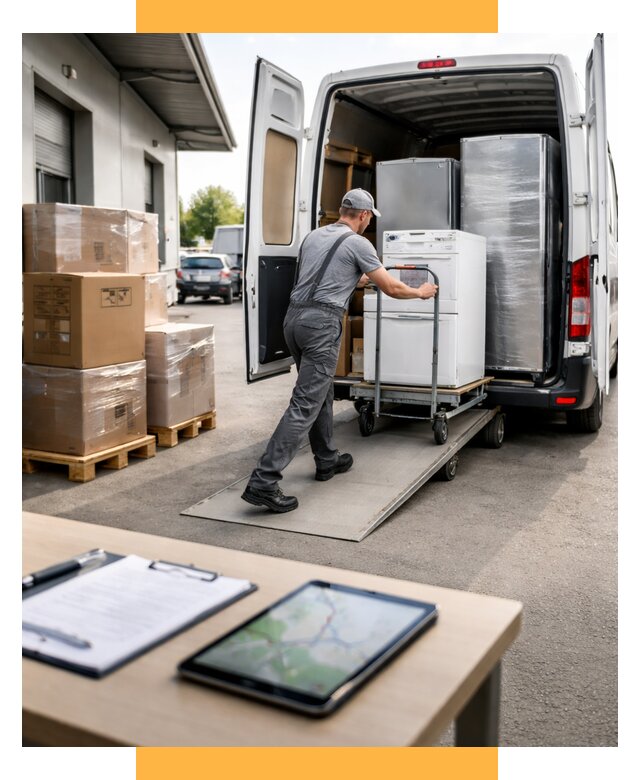 Перевозка бытовой техники от 6616 р. - логистика СетСервис-Влс