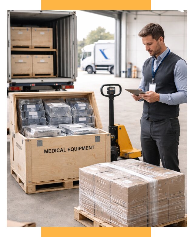 Перевозка медицинского оборудования от 15269 р. в СетСервис-Влс