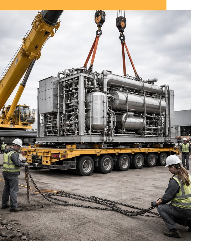 Перевозка тяжеловесных грузов по миру от 152685 руб