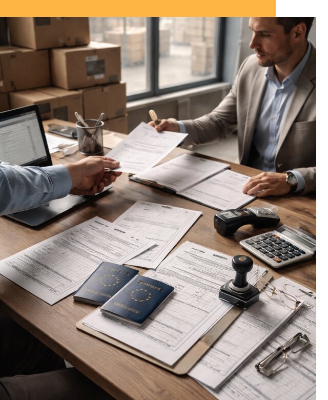 Таможенное оформление грузов из Европы от 8652 руб