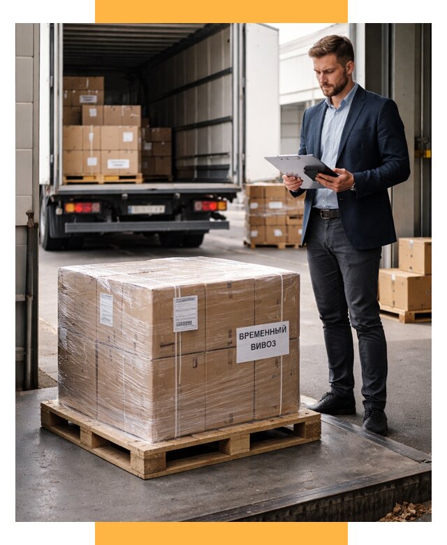 Временный вывоз товаров под ключ от 8143 р. | СетСервис-Влс