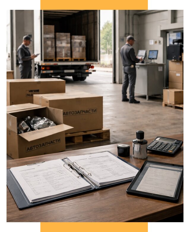 Таможенное оформление автозапчастей под ключ от 8652 р., СетСервис-Влс