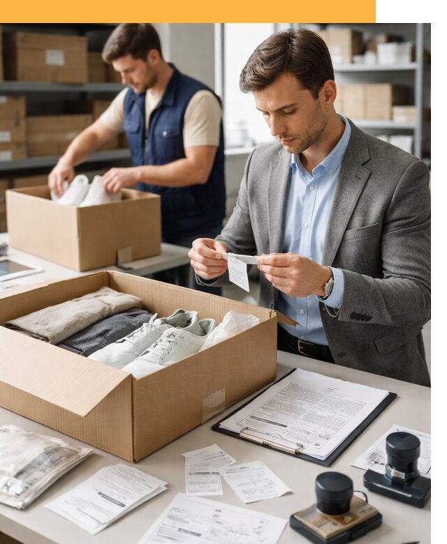 Таможенное оформление одежды и обуви по выгодной цене от 6616 руб