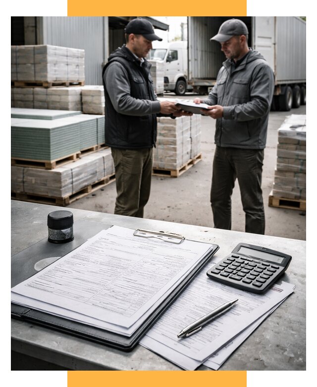 Таможенное оформление стройматериалов от 8652 р. | СетСервис-Влс
