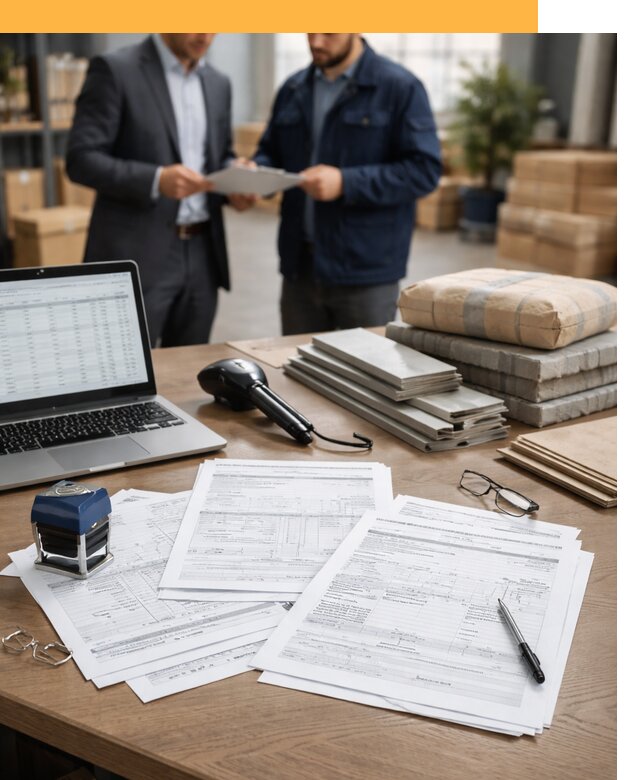 Таможенное оформление строительных материалов от 8652 руб.