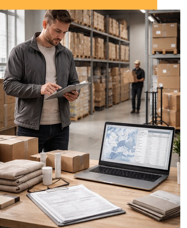 Закупка товаров в Европе под ключ: доставка, таможня от 7634 руб