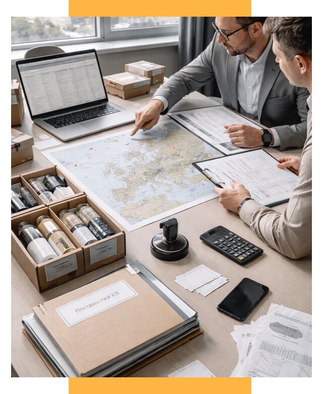 Поиск европейского поставщика от 15269 р., СетСервис-Влс