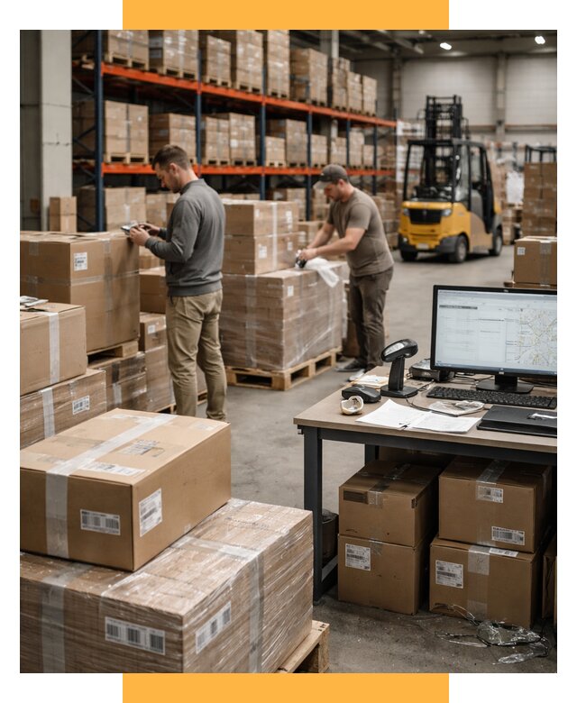 Склад консолидации в Европе от 6616 р., услуги СетСервис-Влс